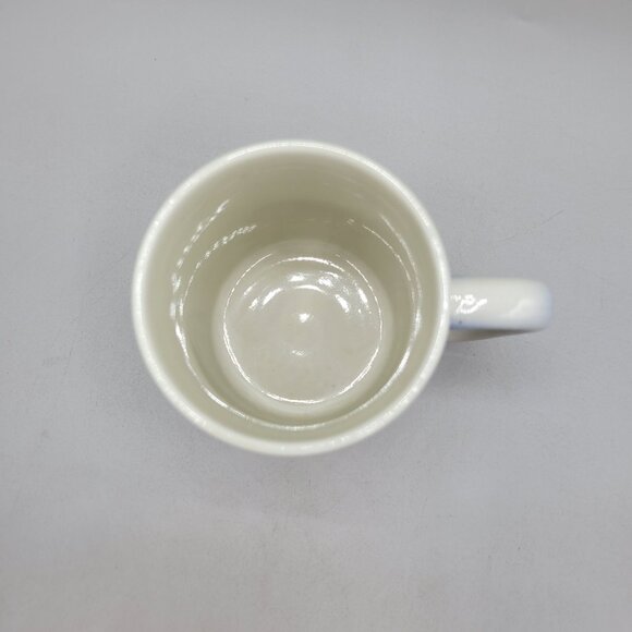 Vintage Otagiri Ceramic Coffee Mug Seagulls Coastal Scene in Handpainted Relief - Picture 6 of 8